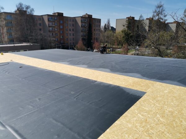 Montáž střešní folie EPDM Český Těšín